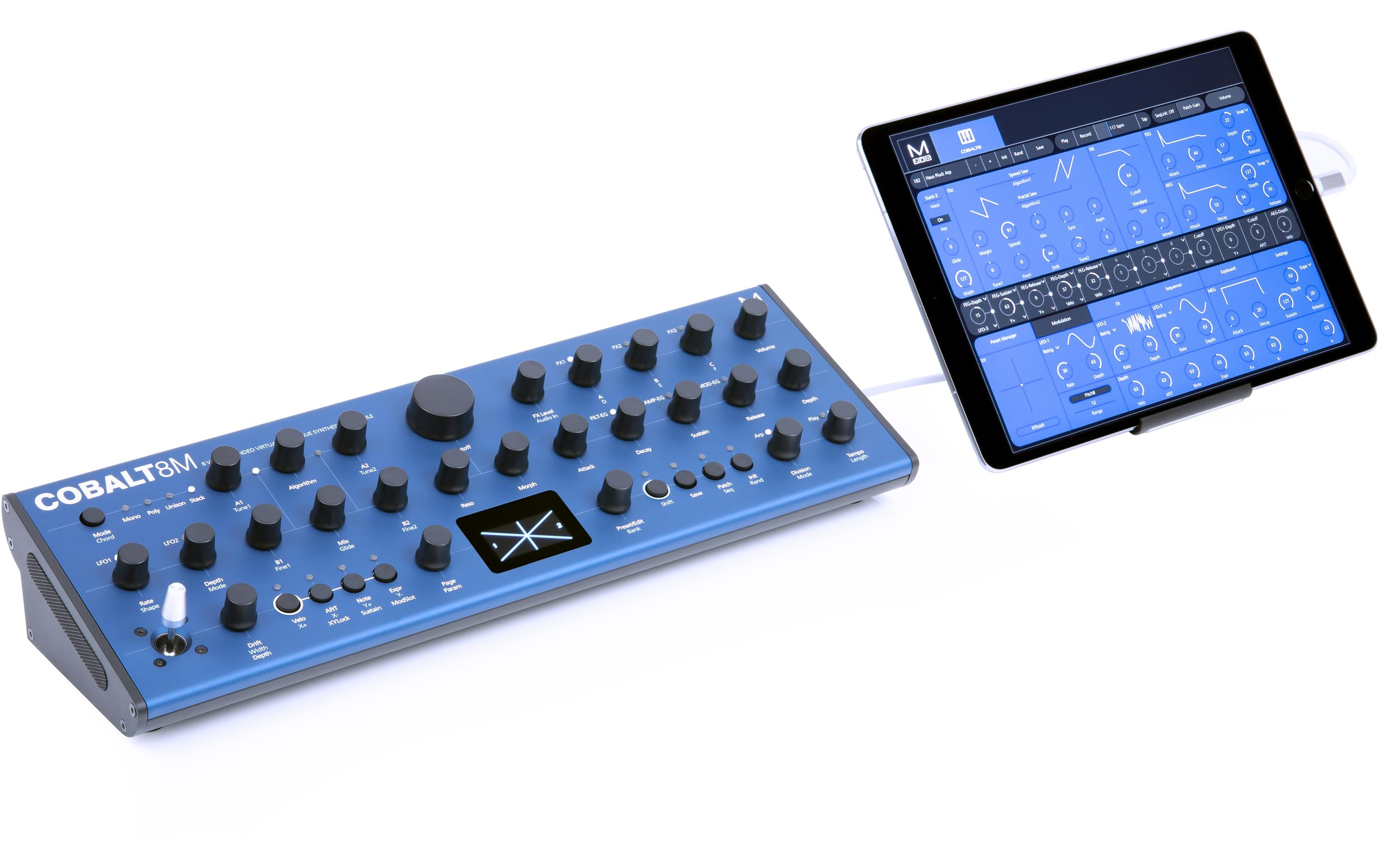 Synthesizer Cobalt8M<br>8-stimmiger erweiterter virtuell-analoger Synthesizer