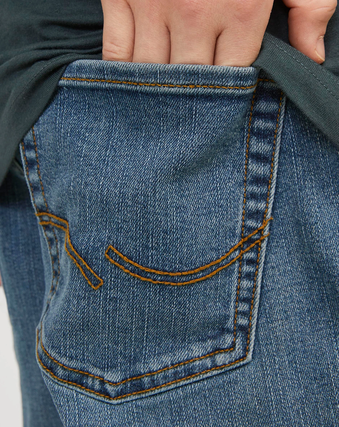 Jeans JJICLARK JJORIG STRETCH SQ 223 in blue denim
