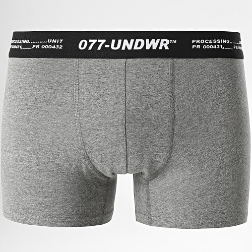 Lot De 3 Boxers 2208 Noir Gris Blanc
