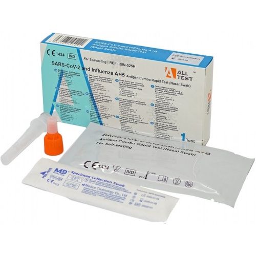 Alltest COVID & Influenza A+B Antigen-Schnelltest (Nasenabrstich) | GRATIS parahealth Corona Tests