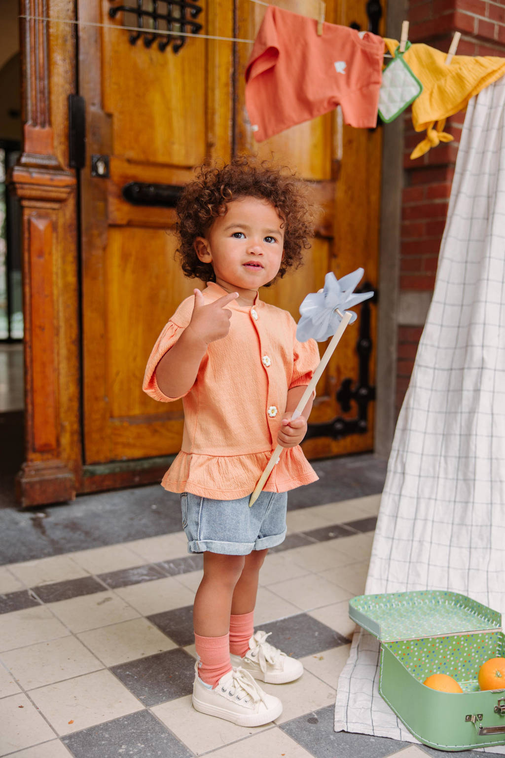 The New Chapter baby blouse Julie zalmroze