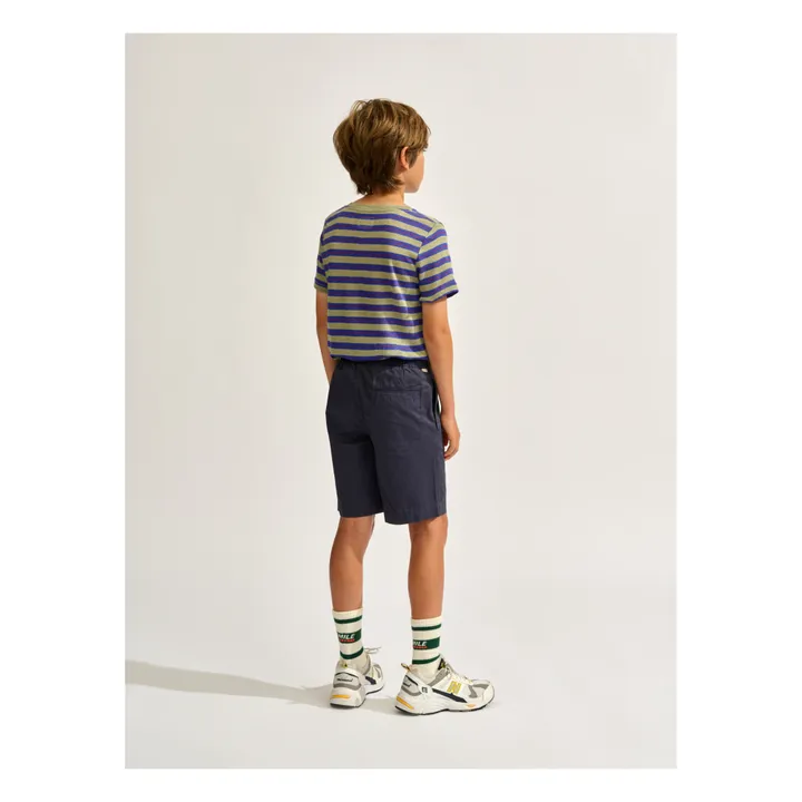 Bellerose Short Pawl | Bleu nuit