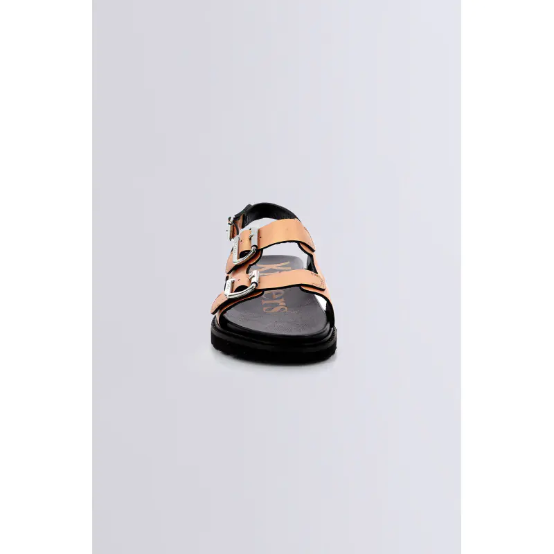 Neosummer Nude metal SANDALES Cuir Femme
