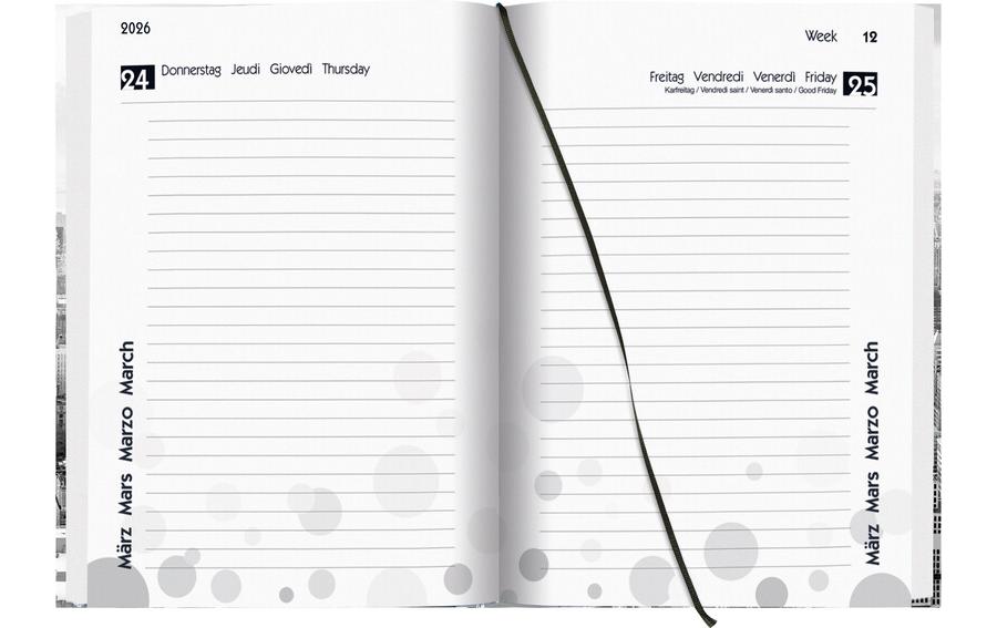 Schüleragenda Mydiary City 25/26 FSC, 1T/1S, 12 x 16.5 cmModerner Terminplaner für Jugendliche