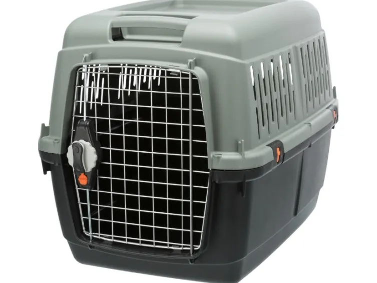 [OUTLET] - Trixie Be Eco Giona 4 transport box, S–M: 50x51x70 cm, grå/grå-grøn