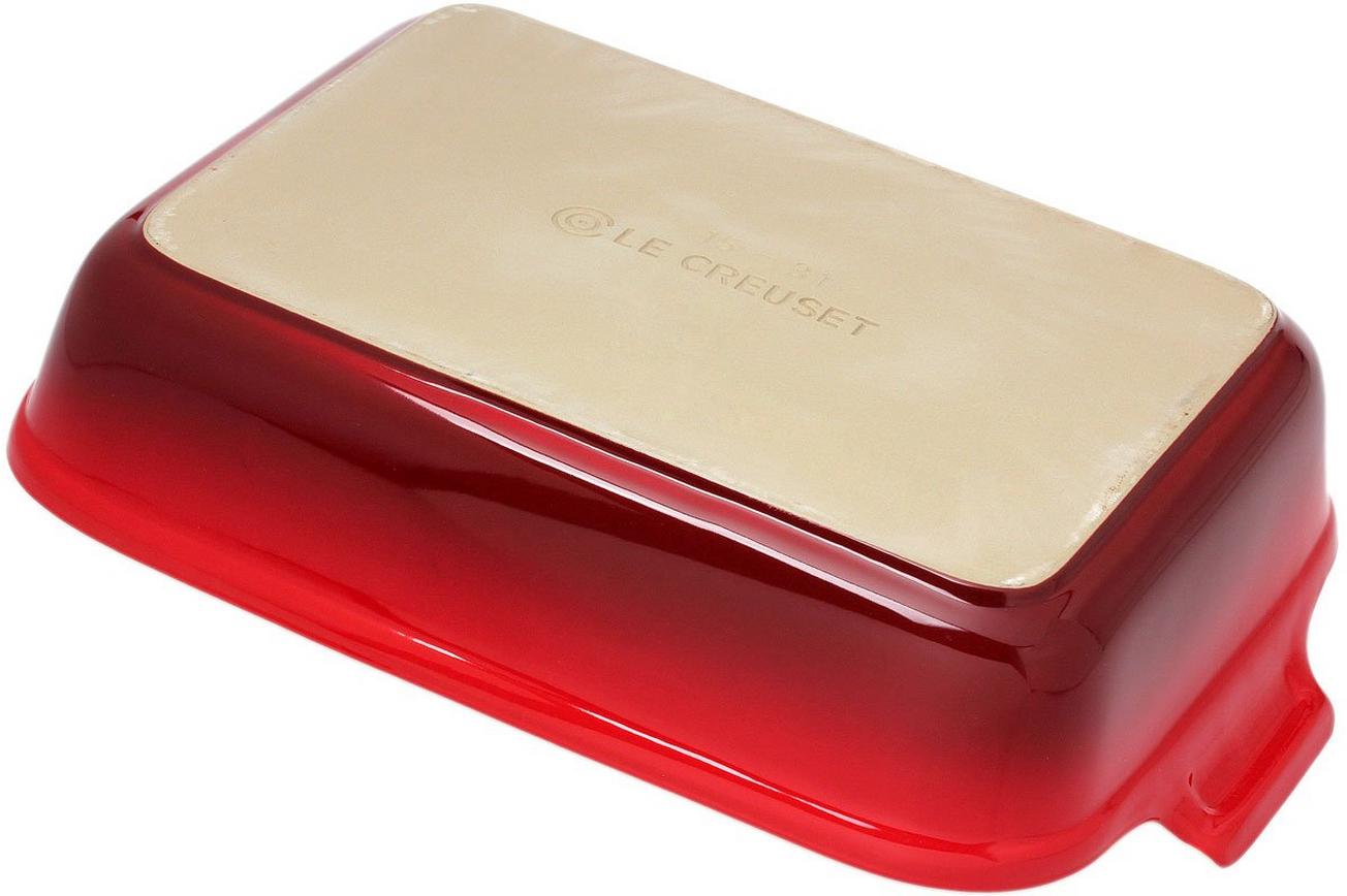Le Creuset ovenschaal rechthoekig 4L, 32 cm, rood