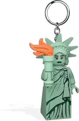 LEGO® Ikonisk Frihetsgudinnen Nøkkelring med LED-lys