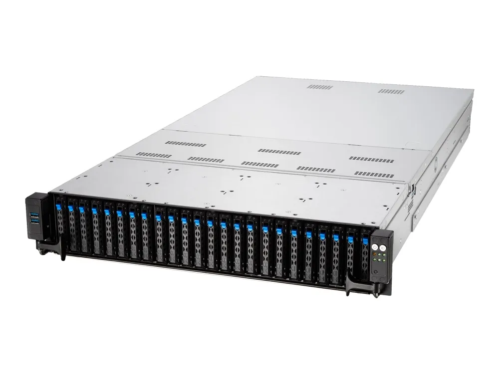 ASUS RS720A-E11-RS24U - Server - rack-monterbar - 2U - 2-vejs - uden CPU op til - RAM 0 GB - SATA - hot-swap 2.5