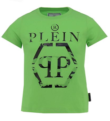 Philipp Plein T-shirt - Short -  Grøn m.