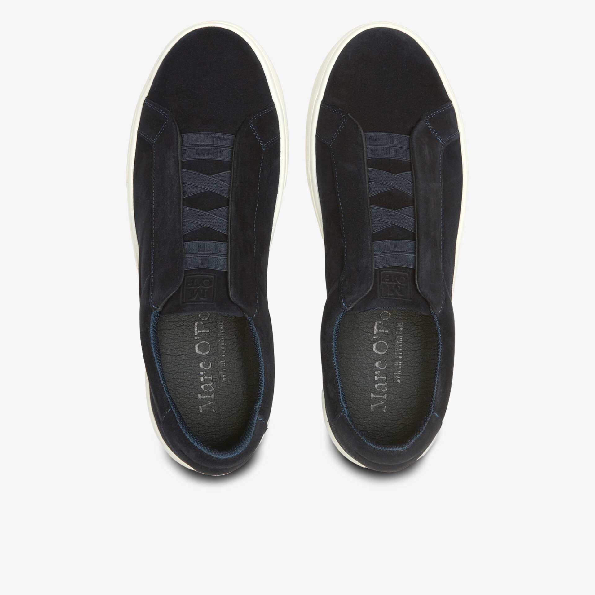 Marc O´Polo Herren Slipper blau