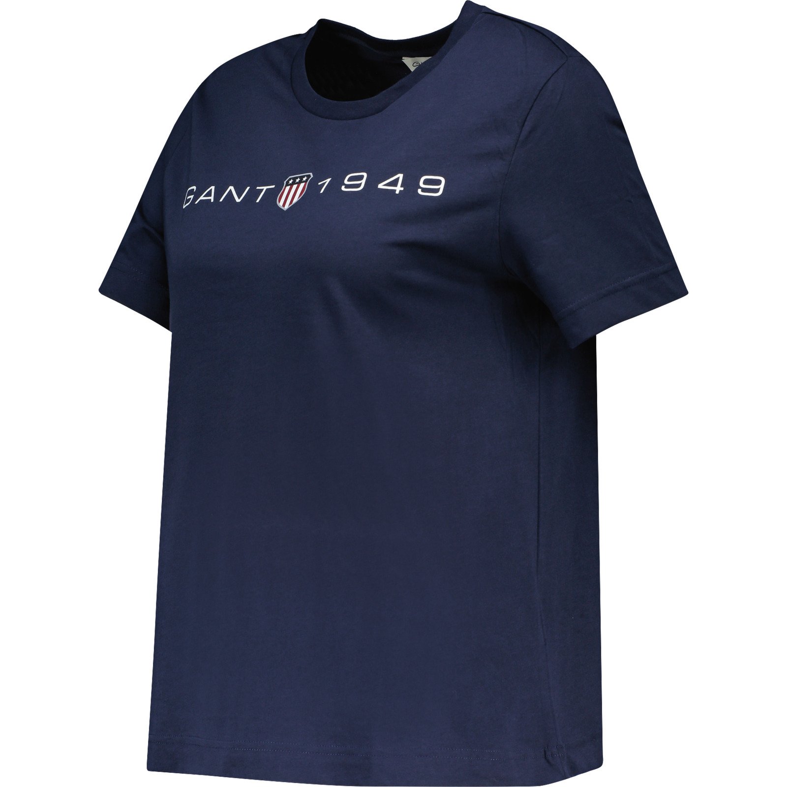 Gant Damen-T-Shirt REG Print Graphic Tee XL, dunkelblau