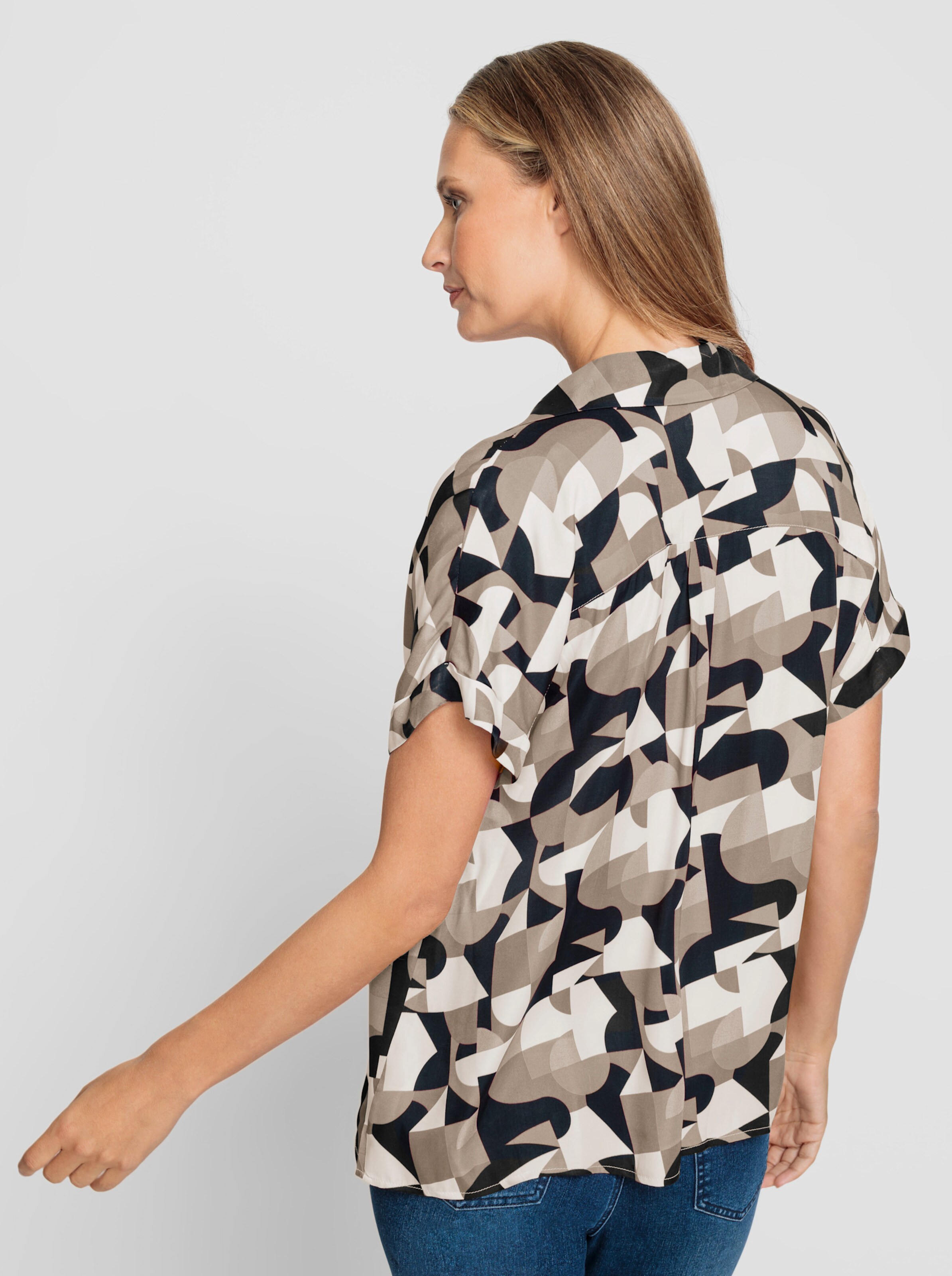 Druckbluse