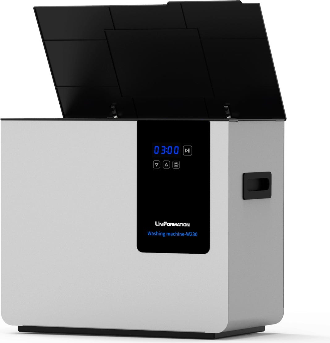 UniFormation  Ultra Sonic Resin Cleaner W230    Nachbehandlung von Resin-Modellen mit leistungsstarker Ultraschalltechnologie