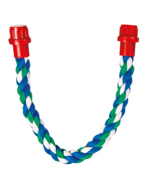 Trixie Touw-Zitstok - Vogelverblijven-Toebehoren - 37 cm Ø 16mm Ø16 Mm