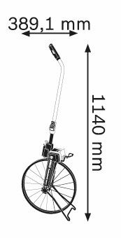 Bosch GWM 40 Meetwiel in draagtas - 0601074100