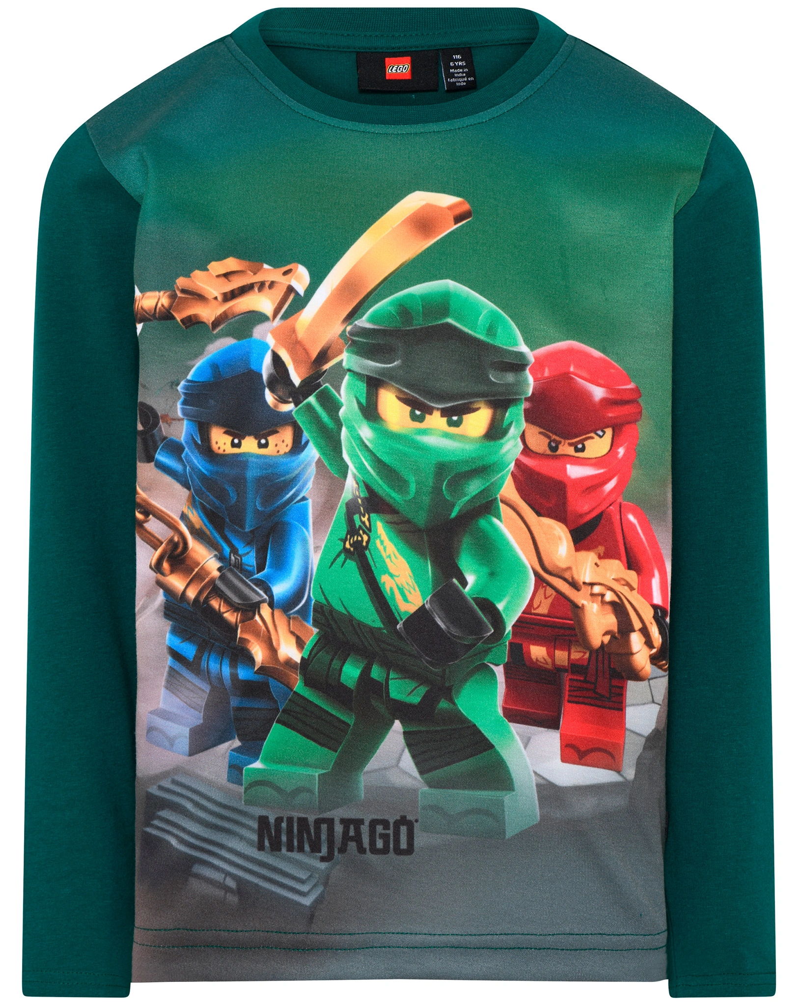 Langarmshirt LWTAYLOR 713 in dark green