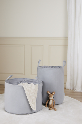 Alice & Fox DINA Oppbevaringskurv 2-pack, Grå