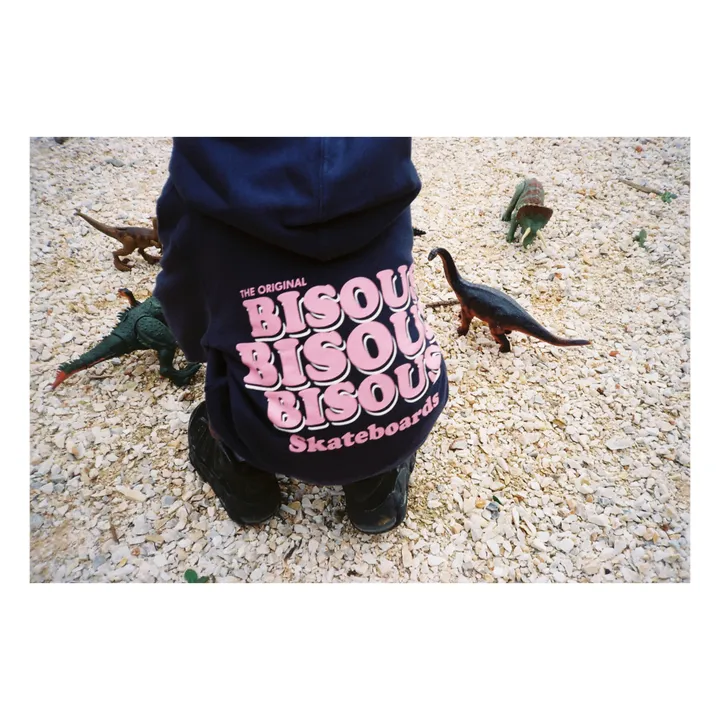 Bisous Skateboards Sweat Capuche Grease | Noir