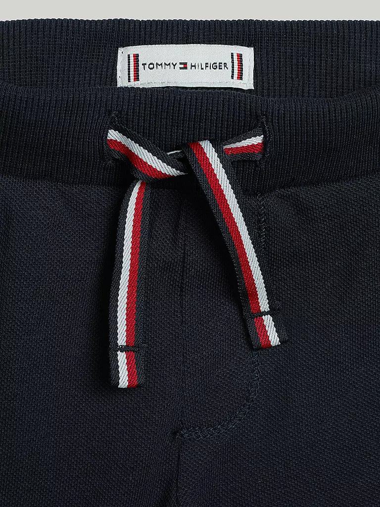 TOMMY HILFIGER Baby Set 3tlg Sweatjacke, T-Shirt und Hose dunkelblau