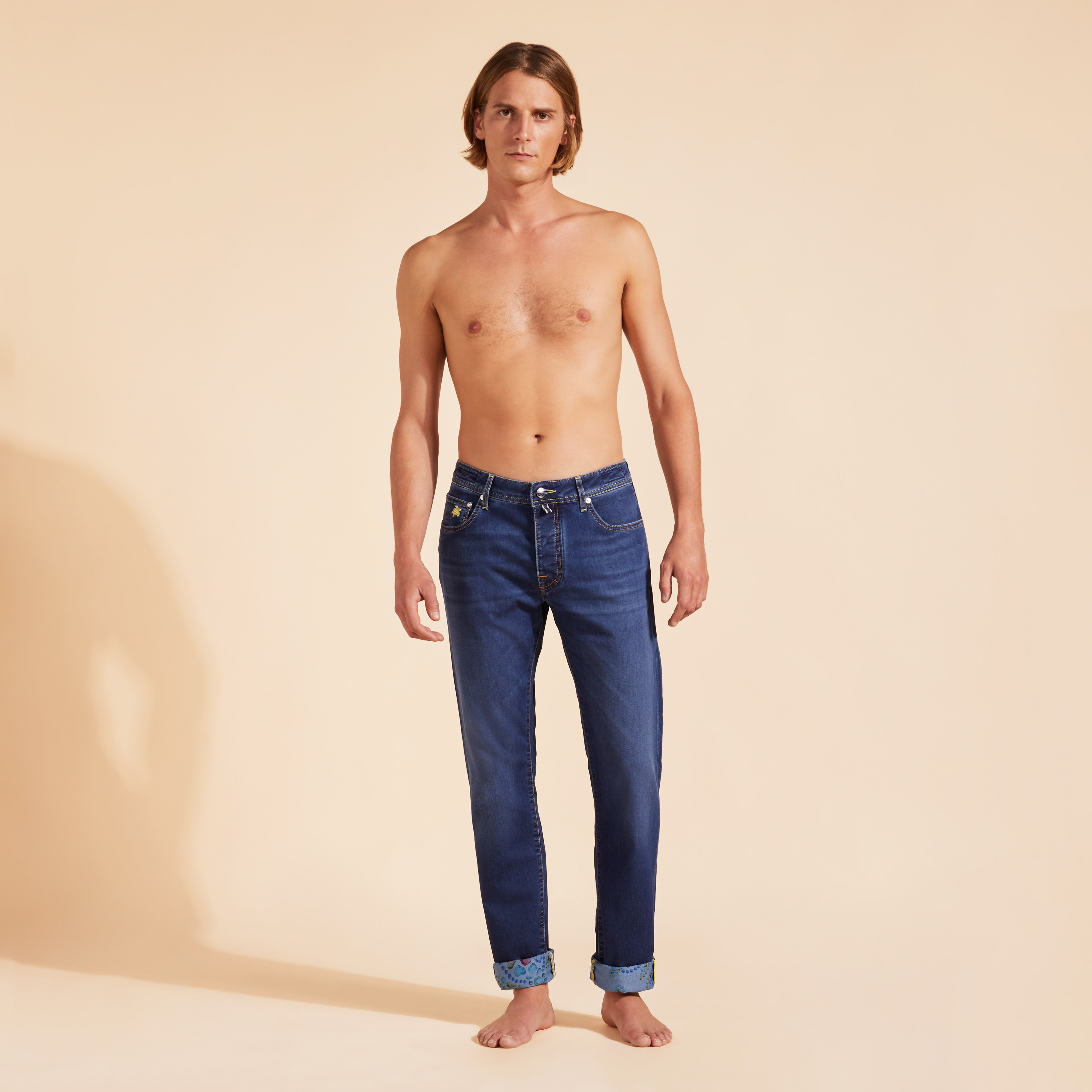 Jean Coupe Droite 5 Poches Homme Vendôme Turtles