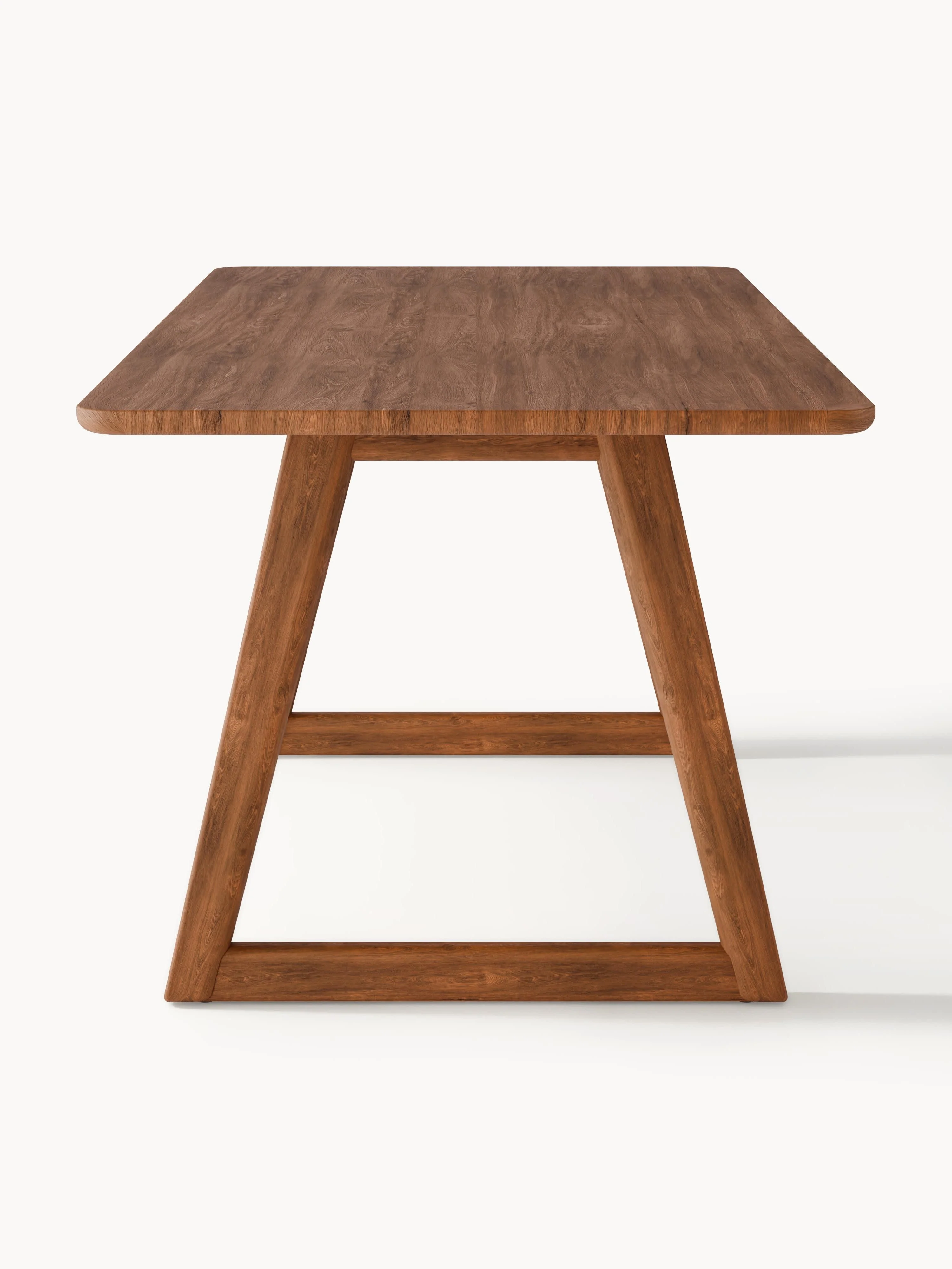Eettafel Nik van eikenhout, in verschillende formaten