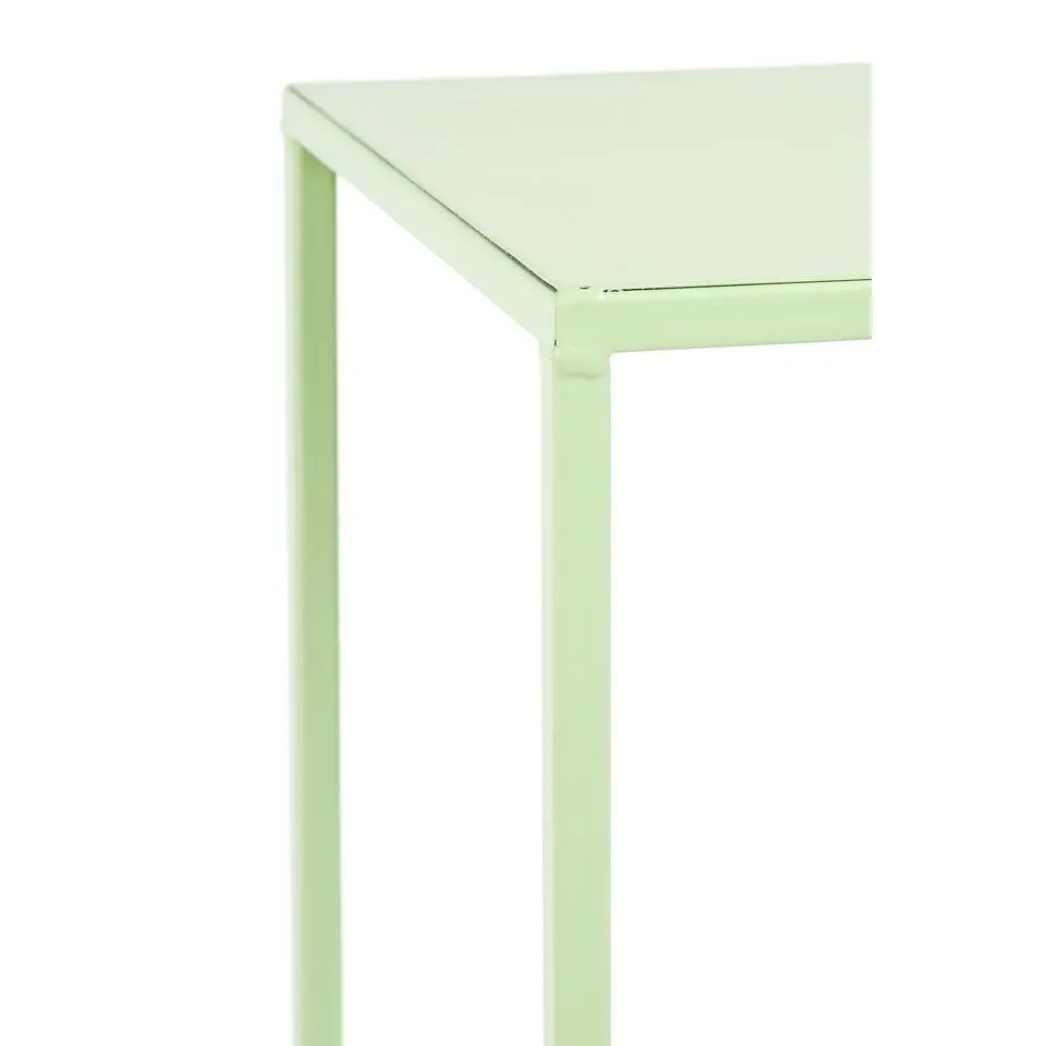 Mica Decorations Quinty Bijzettafel - Set van 3 - H70 cm - Lichtgroen