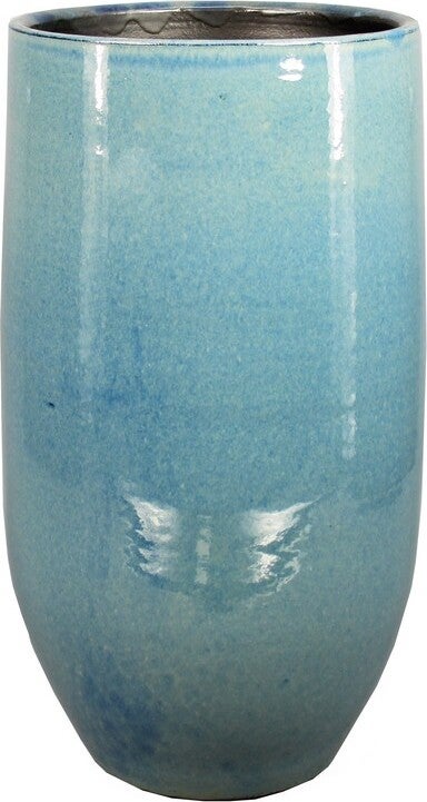 Bela Arte bloempot Mason blauw D 20 H 45 cm
