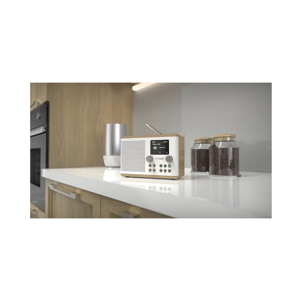 Pure Classic H4 Radio Baumwollweiss