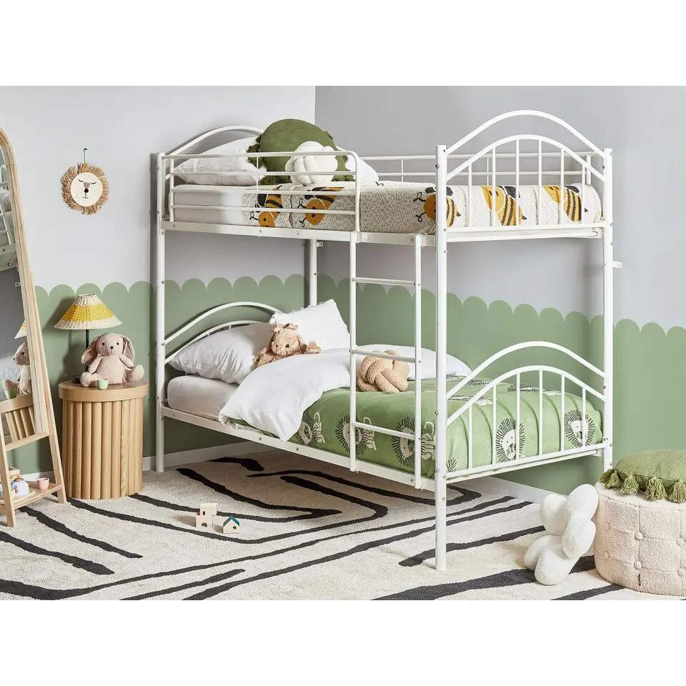 CHARTRES - Stapelbed - Wit - 90 x 200 cm - Metaal
