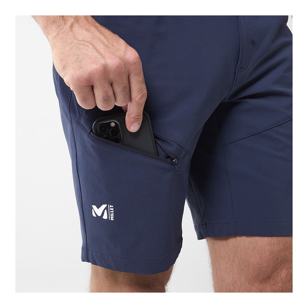 Millet TREKKER STRETCH III - Short Homme saphir