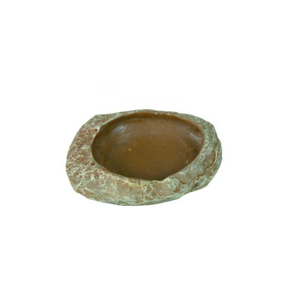 Ecuelle pour eau et nourriture pour reptile, taille: 6 × 1,5 × 4,5 cm h1.5