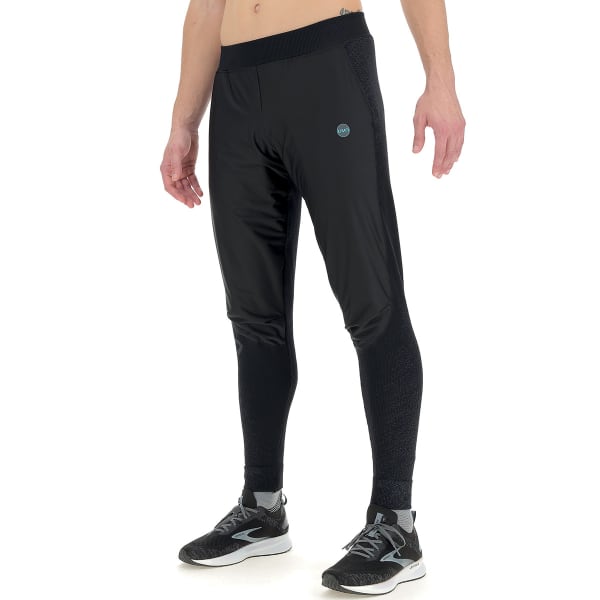 Collant running UYN MAN RUNNING EXCELERATION WIND PANTS LONG BLACK/CLOUD