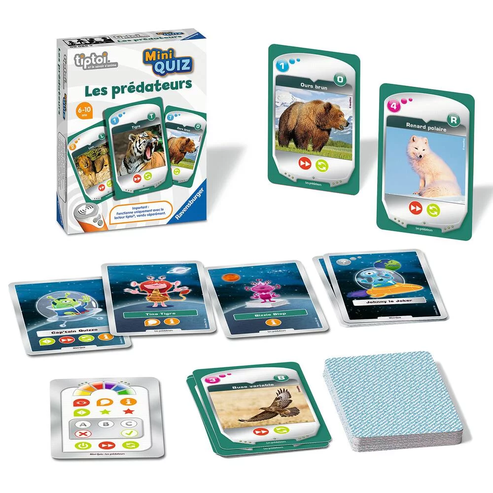 TIPTOI® - MINI QUIZ - LES PRÉDATEURS