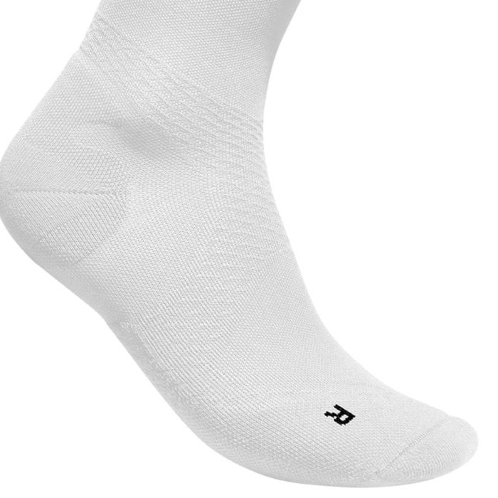 Bauerfeind Unisex Strømper Run Ultralight Compression Socks Mid Cut Hvid