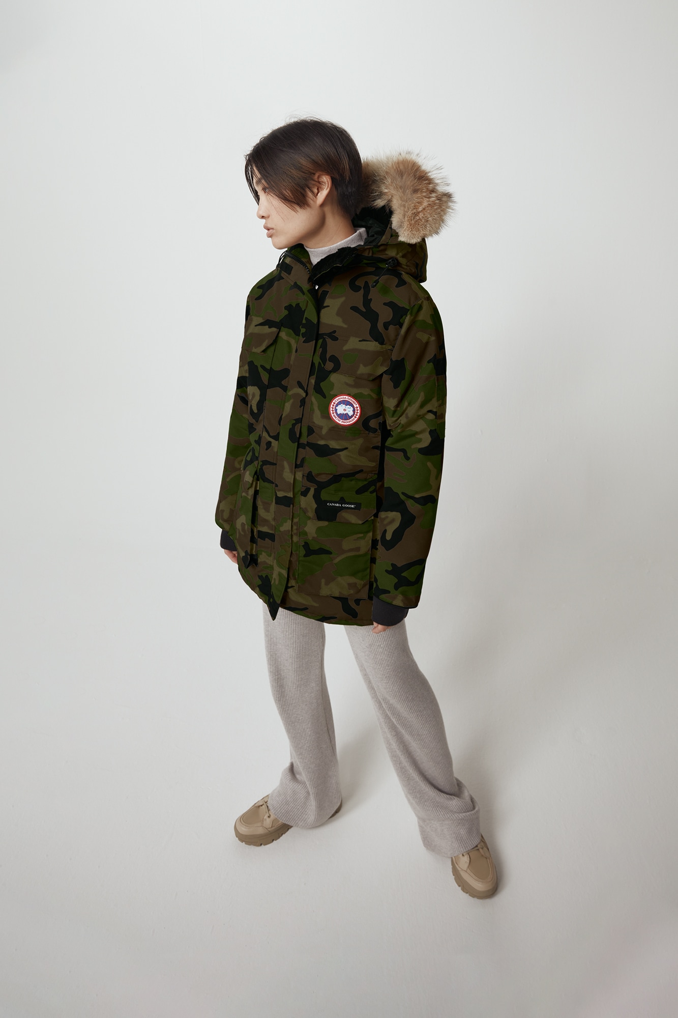 Canada Goose Expedition Parka Women Print Classic Cam