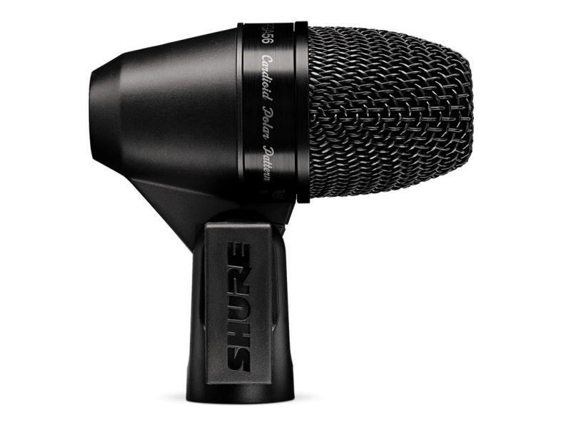 Shure Mikrofon PGA56-XLR Dynamisches Instrumentenmikrofon mit Nierencharakteristik