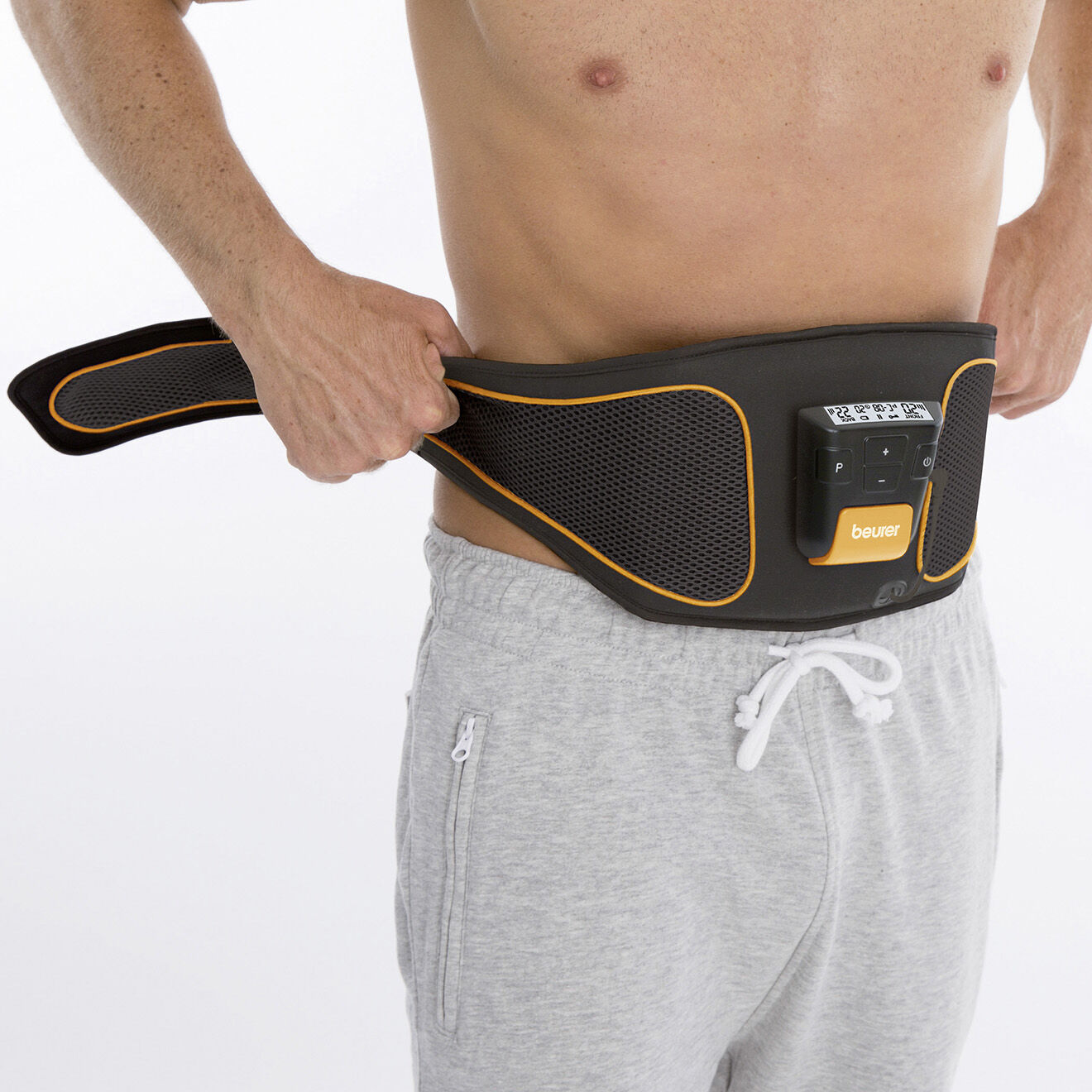 Beurer Ceinture d'électrostimulation 4 électrodes noir/jaune