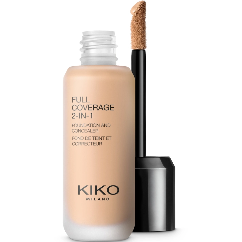 KIKO Milano Full Coverage 2-In-1 Foundation & Concealer 25 ml - WB30 Warm Beige