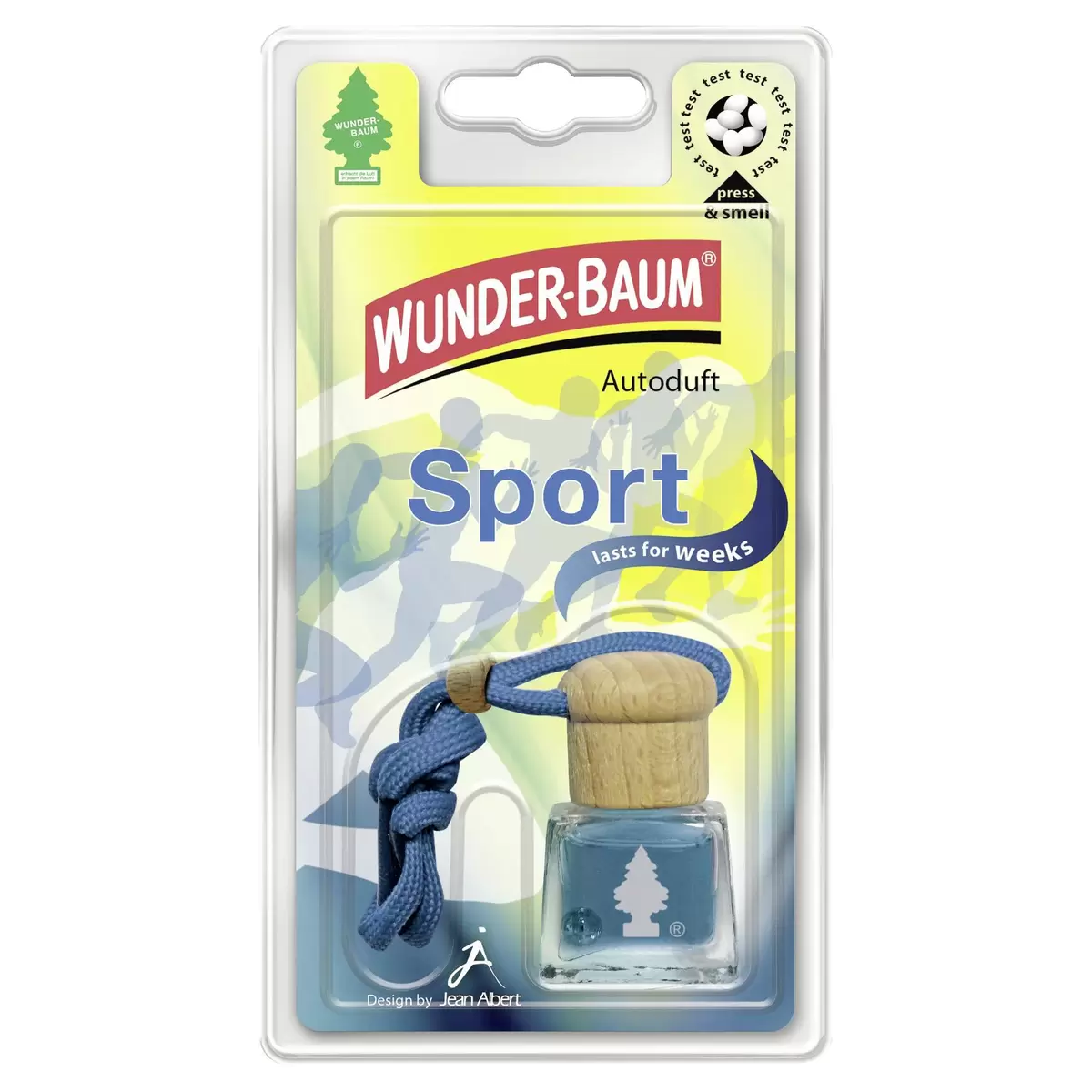 Lufterfrischer Bottle Sport blau,braun