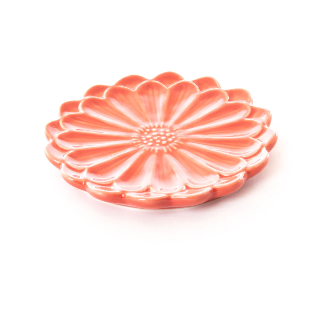 Coupelle pétale corail grand modèle Amadeus