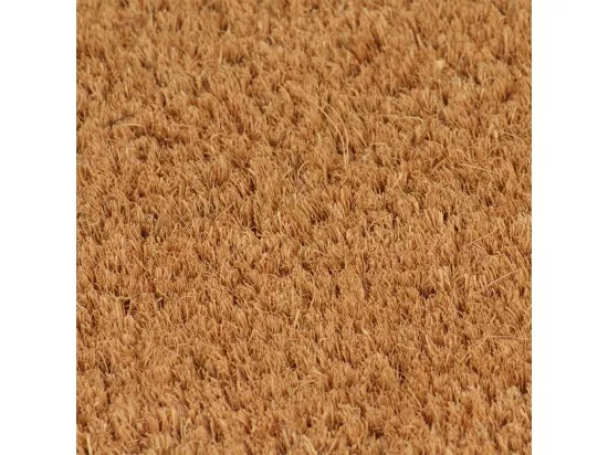 Tapis de porte 5 pcs naturel 40x60 cm fibre de coco touffeté