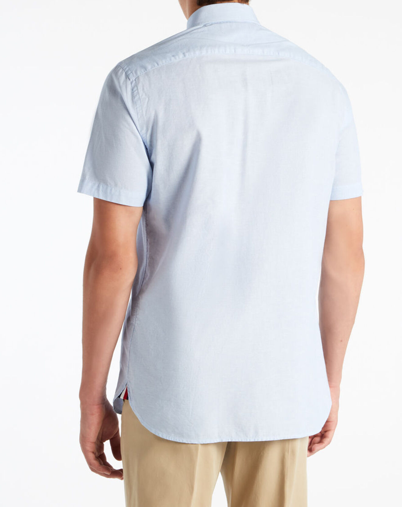 Tommy Hilfiger Chemise droite Flex rayée bleu clair