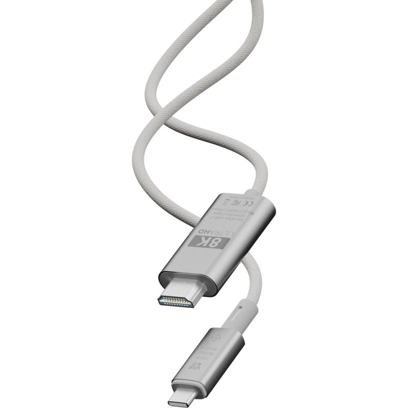 LINQ LQCCH200 changeur de genre de câble USB C HDMI Gris