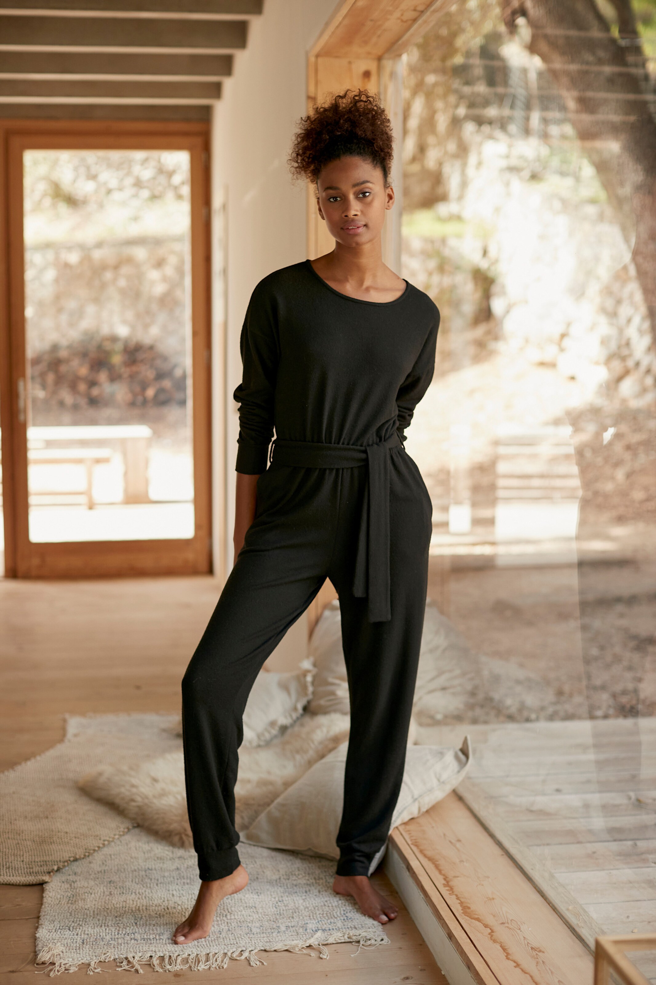 LASCANA Overall in schwarz
