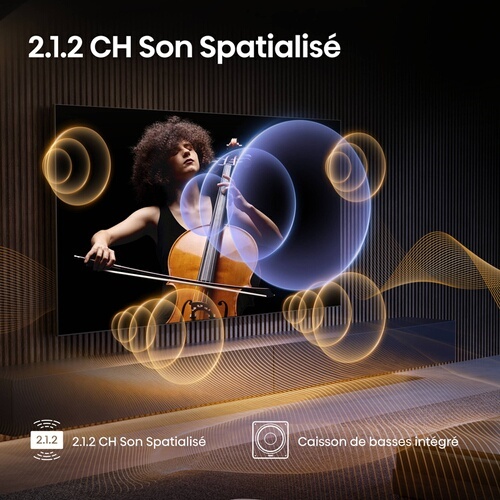 TV LED Hisense Mini LED 85U7Q PRO 215 cm 2025