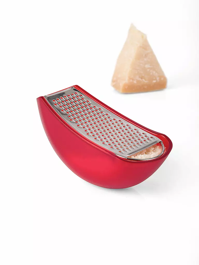 ALESSI Käsereibe Parmenide Rot 15,3cm rot