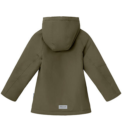 Mini A Ture Vinterjakke - Valonso Fleece - Olive Night