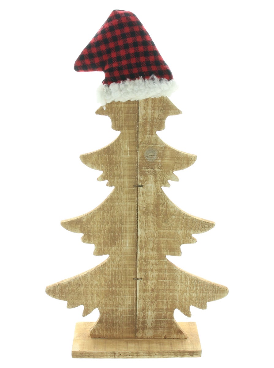 FRANK FLECHTWAREN | Punthoed van dennenboom, 22 x 6 x 40 cm, POPLAR, TEXTILE