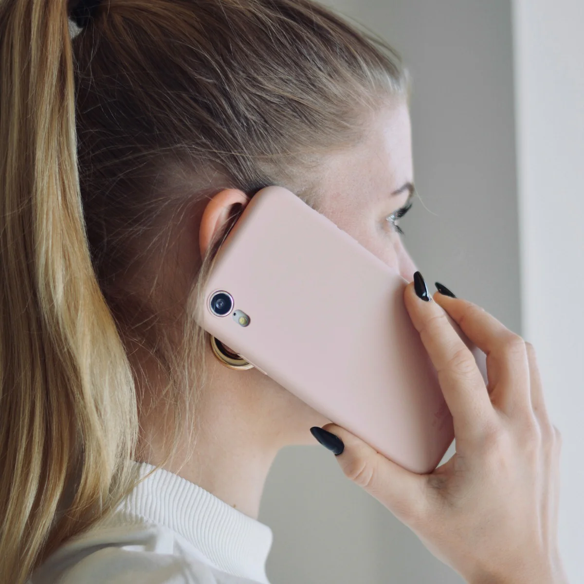 Holdit  iPhone 11/XR Silicone cover - Blush Pink