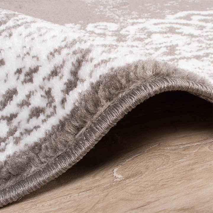Vintage Vloerkleed - Adore Medaillon Taupe | Sfeervol